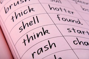 Word list worksheet