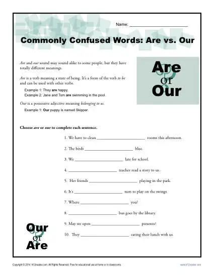 are-vs-our-worksheet-easily-confused-words