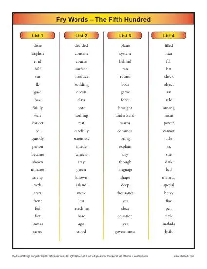 fry-word-list-fifth-100-printable-sight-word-lists