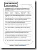 Punctuation Worksheets: Abbreviations - Street Names