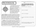 reading activities 4th grade Week 1 Reading Comprehension Worksheet