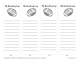 Printable bookmark with reading log lines
