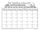 Printable Reading Log Calendar for Elementary School