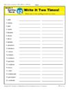 Fourth Grade Spelling Words List – Week 12