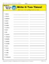 4th Grade Spelling Words - K12reader Weekly Lesson Week 15