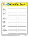 4th Grade Spelling Words - K12reader Weekly Lesson Week 16