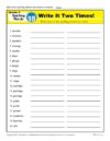 Fourth Grade Spelling Words List – Week 18