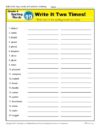 Fourth Grade Spelling Words List – Week 19