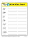 Fourth Grade Spelling Words List – Week 2