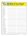 4th Grade Spelling Words - K12reader Weekly Lesson Week 23
