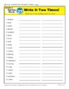 4th Grade Spelling Words - K12reader Weekly Lesson Week 27
