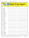 Fourth Grade Spelling Words List – Week 29