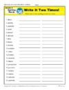4th Grade Spelling Words - K12reader Weekly Lesson Week 36