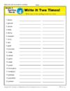 4th Grade Spelling Words - K12reader Weekly Lesson Week 4