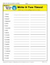 4th Grade Spelling Words - K12reader Weekly Lesson Week 5