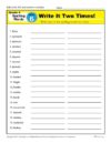 Fourth Grade Spelling Words List – Week 6