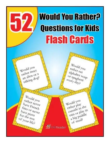 Would You Rather Questions for Kids (Plus Free Printable Cards)