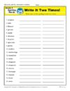 5th Grade Spelling Words - Lesson 25 of 36
