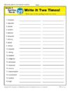 5th Grade Spelling Words - Lesson 27 of 36