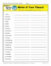 Fifth Grade Spelling Words List – Week 29