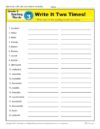 Fifth Grade Spelling Words List – Week 3