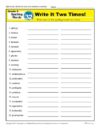 Fifth Grade Spelling Words List – Week 32