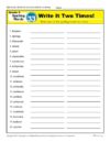 5th Grade Spelling Words - Lesson 33 of 36