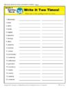 5th Grade Spelling Words - Lesson 34 of 36