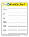 Fifth Grade Spelling Words List – Week 35