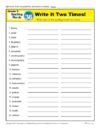 Fifth Grade Spelling Words List – Week 36