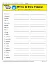 Fifth Grade Spelling Words List – Week 6