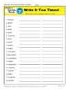 Fifth Grade Spelling Words List – Week 7