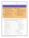 adverb phrase worksheet Comparative and Superlative Practice