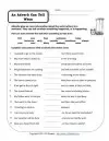 adverb phrase worksheet An Adverb Can Tell When