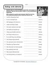 adverb phrase worksheet Eating With Adverbs