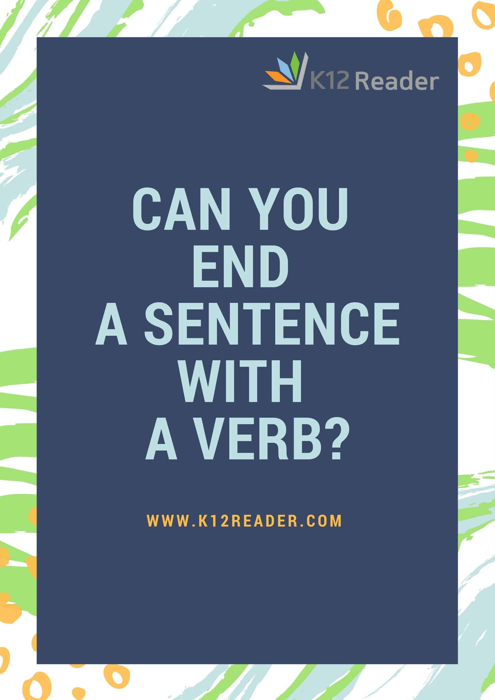 can-you-end-a-sentence-with-a-verb