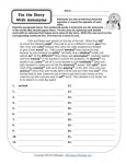 Printable Antonym Worksheet - Fix the Story