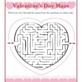 Valentine's Day Maze Activity