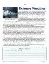 reading worksheets grade 6 Extreme Weather