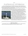 reading worksheets grade 6 National Symbols