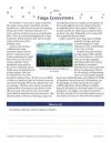 reading worksheets grade 6 Taiga Ecosystems
