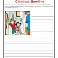 Christmas Worksheet Activity - Story Time Writing Prompt