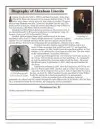 reading comprehension worksheets 7th grade multiple choice Biography of Abraham Lincoln