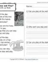 reading worksheets for first grade pdf Will You Stay and Play?