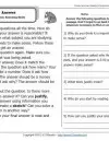 reading comprehension for kindergarten 2 Justify Your Answer