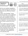 reading comprehension for kindergarten 2 Narrative or Expository?