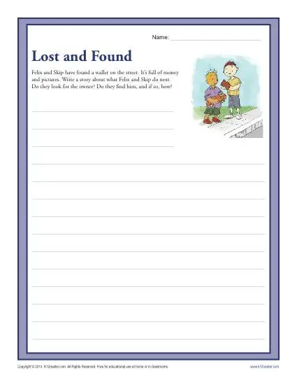 creative writing worksheets for grade 4 pdf writing - free creative