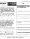 worksheet for grade 3 reading Habitat Destruction