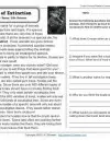 worksheet for grade 3 reading In danger of Extinction