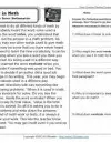 worksheet for grade 3 reading Evaluating in Math